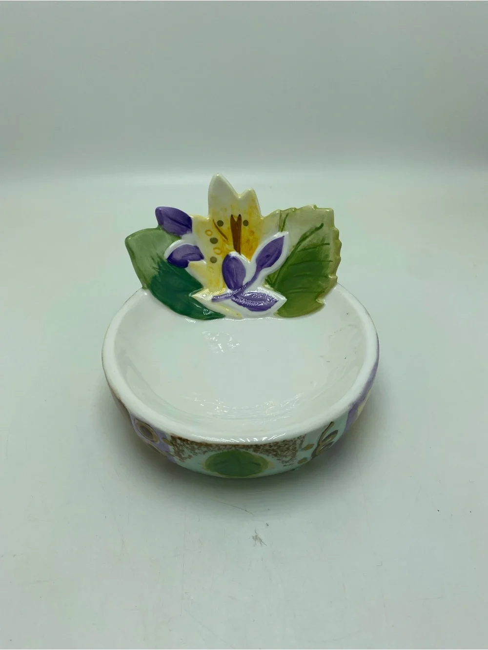 Jay Imports Vintage Spoon Rest With Leaves